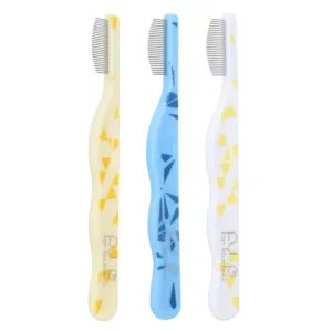 Mini Pet Face Comb Plastic Flea Removal Comb For Dogs And Cats Eye Tear Stain Cleaning Tool Daily Pet Grooming Supply