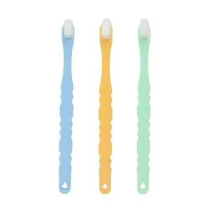 Pet Toothbrush Dog Cat Soft Ultra-fine Bristles Oral Care Cleaning Tool