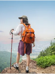 Oranger Outdoor Wanderrucksack mit grossem Kapazitat fur Reisen Schule und Alltag