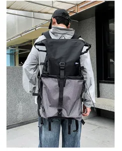 Zaino a quadri unisex grande capacita per sport outdoor alpinismo viaggio uomo donna