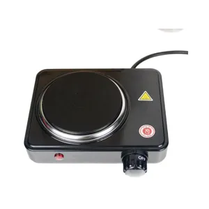 800W Electric Hot Plate Coffee Tea Maker Single Burner Stove Heating Plate White