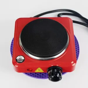 Household Electric Heating Stove Portable Mini Hot Plate Coffee Tea Maker Wax Melting Heater With Insulation Pad