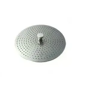Edelstahl Mokakanne Kaffeepulver Pressplatte Filter Espresso Zubereitung Ersatznetz Küche Kaffee Zubehör