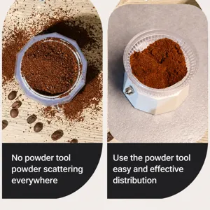 Imbuto di dosatura per caffettiera Moka anello anti-schizzo strumento di distribuzione