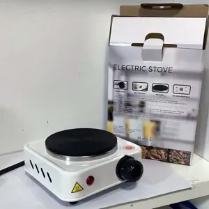 1000W portable electric hot plate stove for home kitchen lab cooking compact and adjustable.