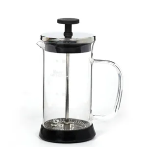 Hittebestendig Glas Franse Pers Koffiezetapparaat Met Roestvrijstalen Filter En Gl S Handvat Voor Thuis Kantoor