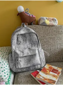 Lässiger Sternen-Schulrucksack, große Kapazität, Alltags-Rucksack für Schüler und Pendler.