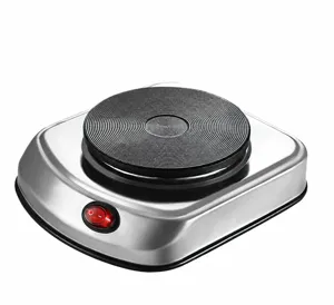 Mini piastra riscaldante elettrica 500W fornello portatile per tè e caffè design compatto
