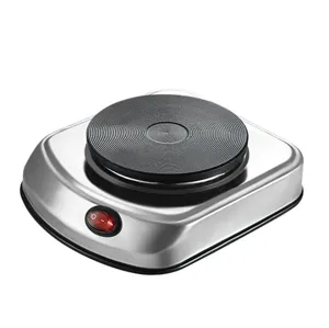 Mini Piastra Elettrica Riscaldante 500W Fornello Singolo Caffè Tè Forno Cucina Casa