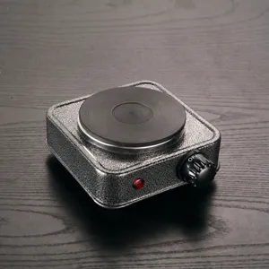 Piastra elettrica portatile 1000W mini fornello per tè caffè cottura riscaldamento cucina.