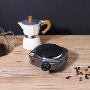 Mini Plaque Chauffante Électrique Portable Cafetière Poêle De Cuisine 500W Neuf