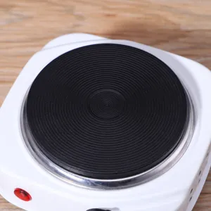 Plaque chauffante électrique portable 500W pour cuisine café thé chauffage utilisation DIY.