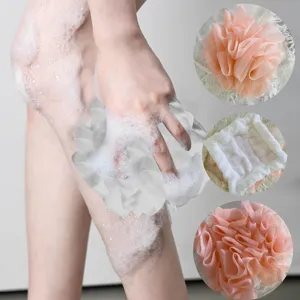 Exfoliërende loofah badspons en douche washandje set voor lichaamsreiniging en dagelijkse douche