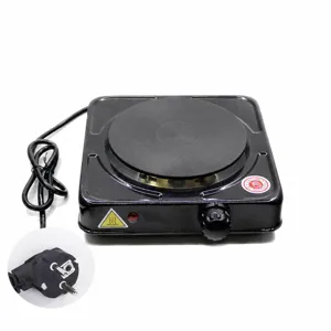 Electric Hot Plate 1500W Single Burner Heating Stove with EU Plug for Lab Home Cooking