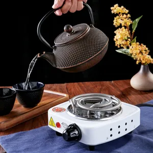 Piastra elettrica riscaldante 500W fornello a serpentina per tè, caffè e uso riscaldamento