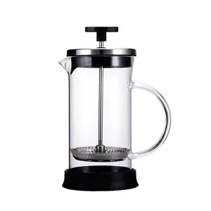350ml French Press Koffiebereider Duurzaam Borosilicaatglas Theebereiter Kan