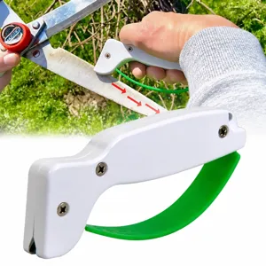 Portable Handheld Knife Sharpener Outdoor Kitchen Tool Tungsten Steel Sharpener For Scissors And Garden Tools