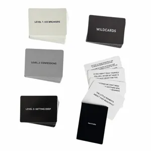 How Deep Will You Go interactive card game challenge cards deck for party fun and dates.