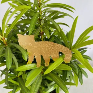 Pendentif en métal pour pot de fleurs de jardin balcon décoration extérieure, style mignon.