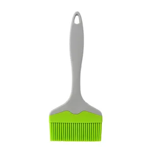 Gran pincel de silicona para aceite cocina barbacoa hornear y herramientas prácticas.