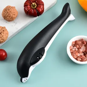 Dolphin Shaped Chestnut Opener Stainless Steel Walnut Cracker Nut Sheller Kitchen Tool Shell Peeling Gadget