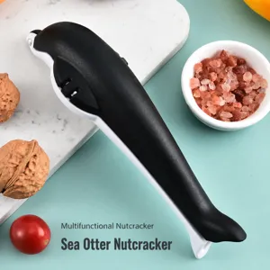 Dolphin shark shape chestnut opener walnut cracker kitchen tool for easy shell peeling.
