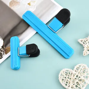 Plastic food sealing clips for snack bags kitchen fresh keeping bag clamp set storage tools.