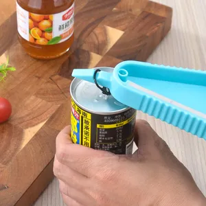 Apribarattoli multifunzionale apribottiglie manuale antiscivolo strumento da cucina per barattoli