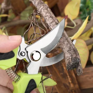 Ergonomische Garten-Astschere mit scharfen Edelstahlklingen für einfaches Schneiden von Zweigen.