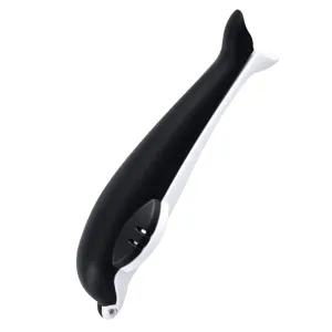 Dolphin shaped chestnut opener nut cracker kitchen tool for easy shell peeling and nuts.