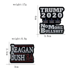 Πολιτική καρφίτσα εμαγιέ εκλογές ΗΠΑ Trump 2020 Reagan Bush μεταλλική καρφίτσα