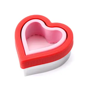 Stainless Steel Heart Sandwich Mold Creative Baking Cookie Cutter Bread DIY Baking Tool