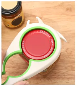 Apribarattoli multifunzione 5 in 1 apribottiglie da cucina antiscivolo utensile pratico