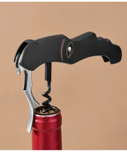 Multifunctionele creatieve gezicht wijnfles opener kurkentrekker voor detail