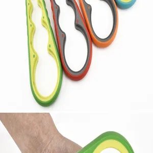 Multi-functional 4-in-1 jar opener silicone bottle cap remover kitchen tool assorted colors