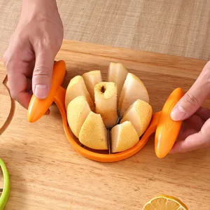 Household stainless steel apple slicer fruit corer 8 slice divider kitchen tool main view