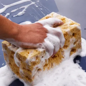 High Density Honeycomb Car Wash Sponge Extra Large Absorbent Cleaning Sponge Block Practical Cleaning Tool For Auto Care