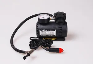 Mini 12V tragbarer Auto Luftkompressor Reifenfuller mit Manometer und Stecker