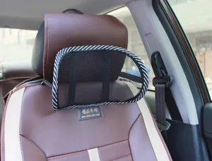 Summer breathable car headrest mesh neck pillow cushion auto interior accessory cool