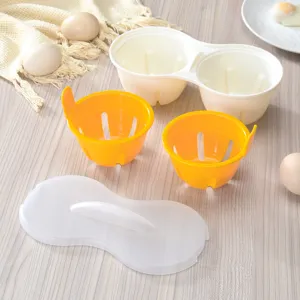 Cuiseur à oeufs micro-ondes plastique multifonctionnel pocheuse à oeufs outil de cuisine