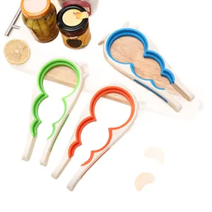 Apribottiglie multifunzione 5 in 1 apribile da cucina impugnatura antiscivolo coperchio