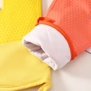 Guanti da forno in silicone resistenti al calore cucina cottura antiscivolo