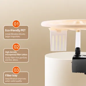 Pet Water Fountain Replacement Filter Automatic Cat Drinking Bowl Water Dispenser Part