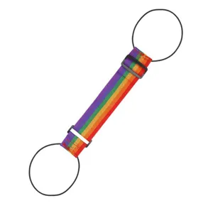 Rainbow luggage strap adjustable elastic band suitcase belt backpack chest strap secure travel gear