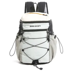 Lightweight outdoor sports hiking cycling backpack with color block design for daily commute.