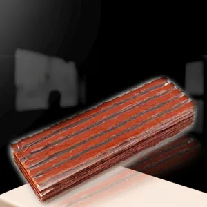Tubeless tire repair patch strips for cars and motorcycles heavy duty rubber plug kit