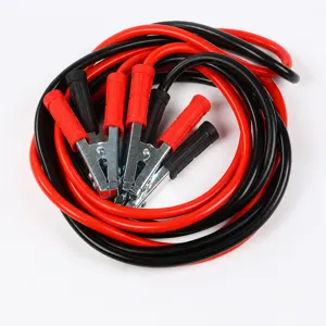 Cables de demarrage de voiture robustes pour batterie avec pinces solides 4m long