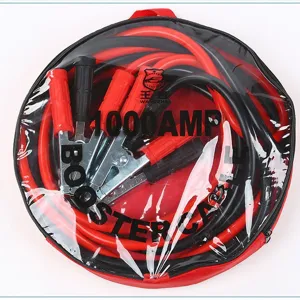 Câble de démarrage voiture 1000A câble de batterie robuste professionnel avec sac de rangement
