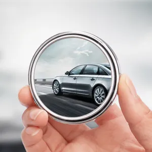 360 graden verstelbare auto dode hoek spiegel met metalen frame voor veilig rijden