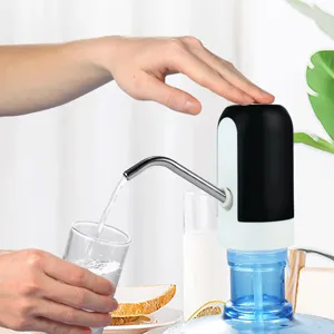 Electric water dispenser pump for bottled water, portable wireless charging automatic drink water pump.